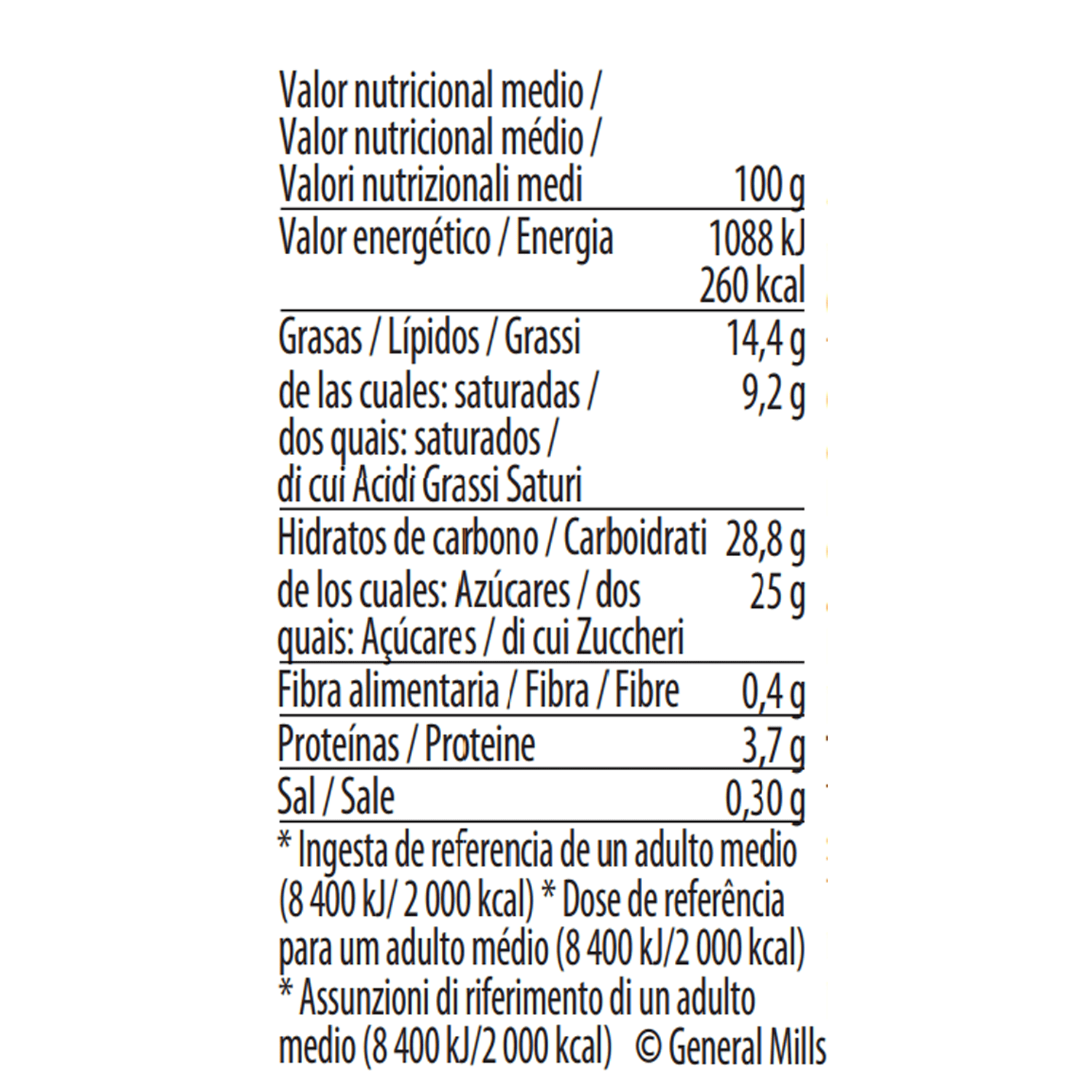 strawberry cheesecake minicup nutrition